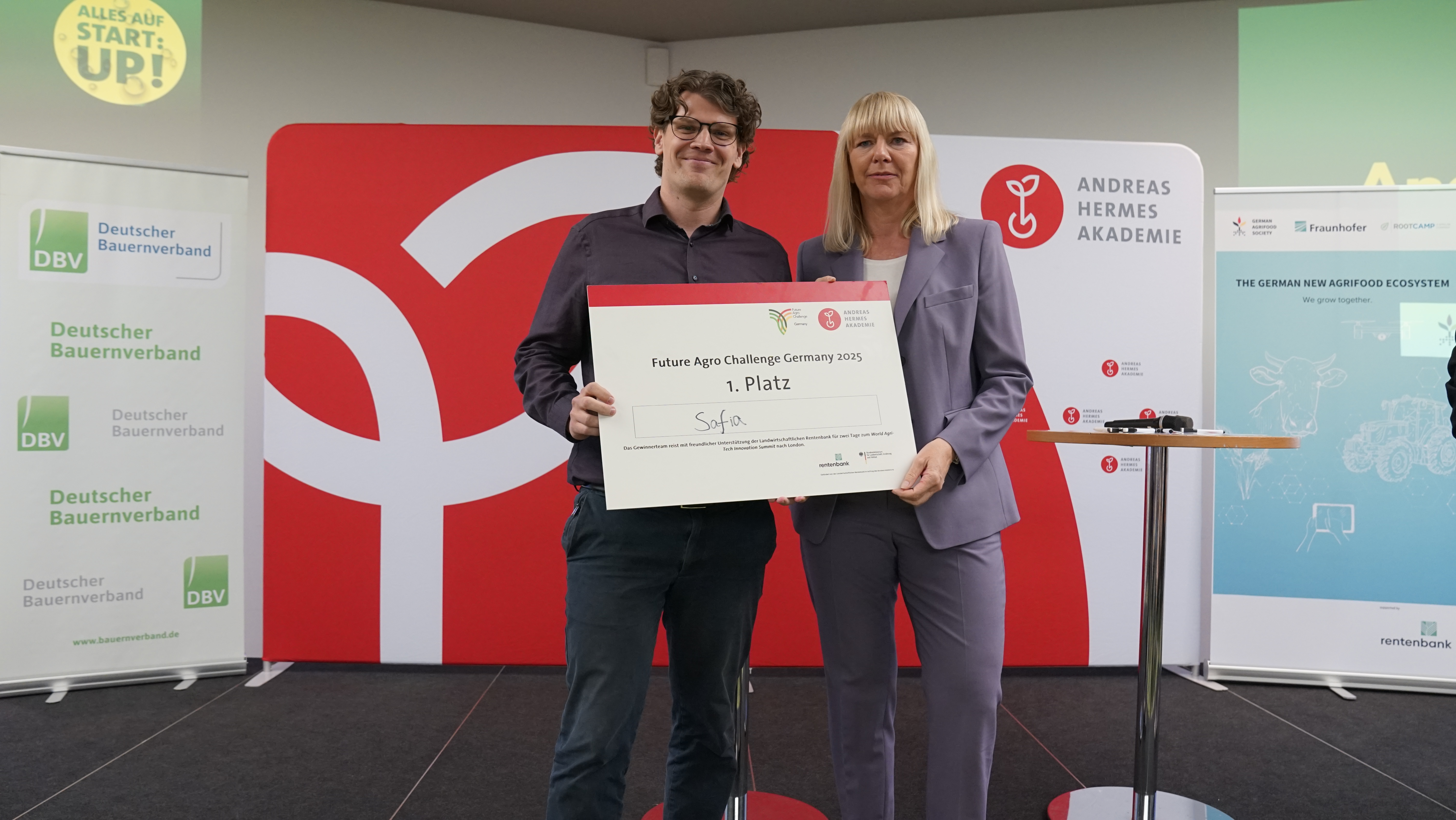 SAFIA ist Gewinner der Future Agro Challenge Germany 2025!